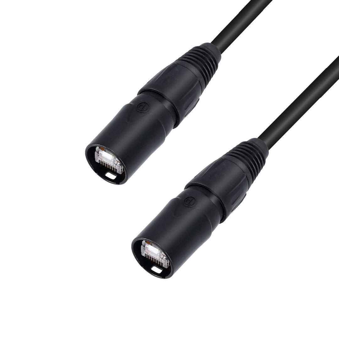 Adam Hall Cables 5 STAR ECON CAT6A 5 m - Netværkskabel | Cat.6a (S/FTP) Neutrik etherCON® | 5 m
