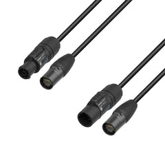 Cavi Adam Hall 5 STAR H TCON N 0500 - Cavo ibrido per rete | Neutrik etherCON® x TRUE1® | 5 m