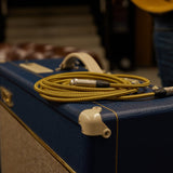 Adam Hall Cables 5 STAR IRP 0300 VINTAGE - Instrumentkabel | Vintage Neutrik® vinklet jack TS x jack TS | 3 m