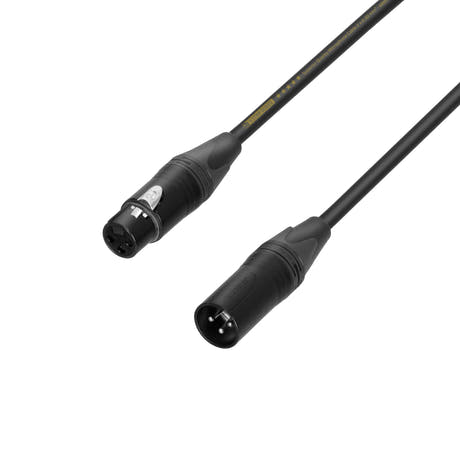 Adam Hall Cavi 5 STAR MMF 0150 - Cavo microfonico | Neutrik® XLR femmina x XLR maschio | 1,5 m