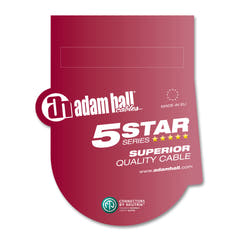 Adam Hall Cables 5 STAR 2.5 SPEAKON 5 m - Cavo per altoparlanti con Neutrik speakON® a 4 poli 2 x 2,5 mm² | 5 m