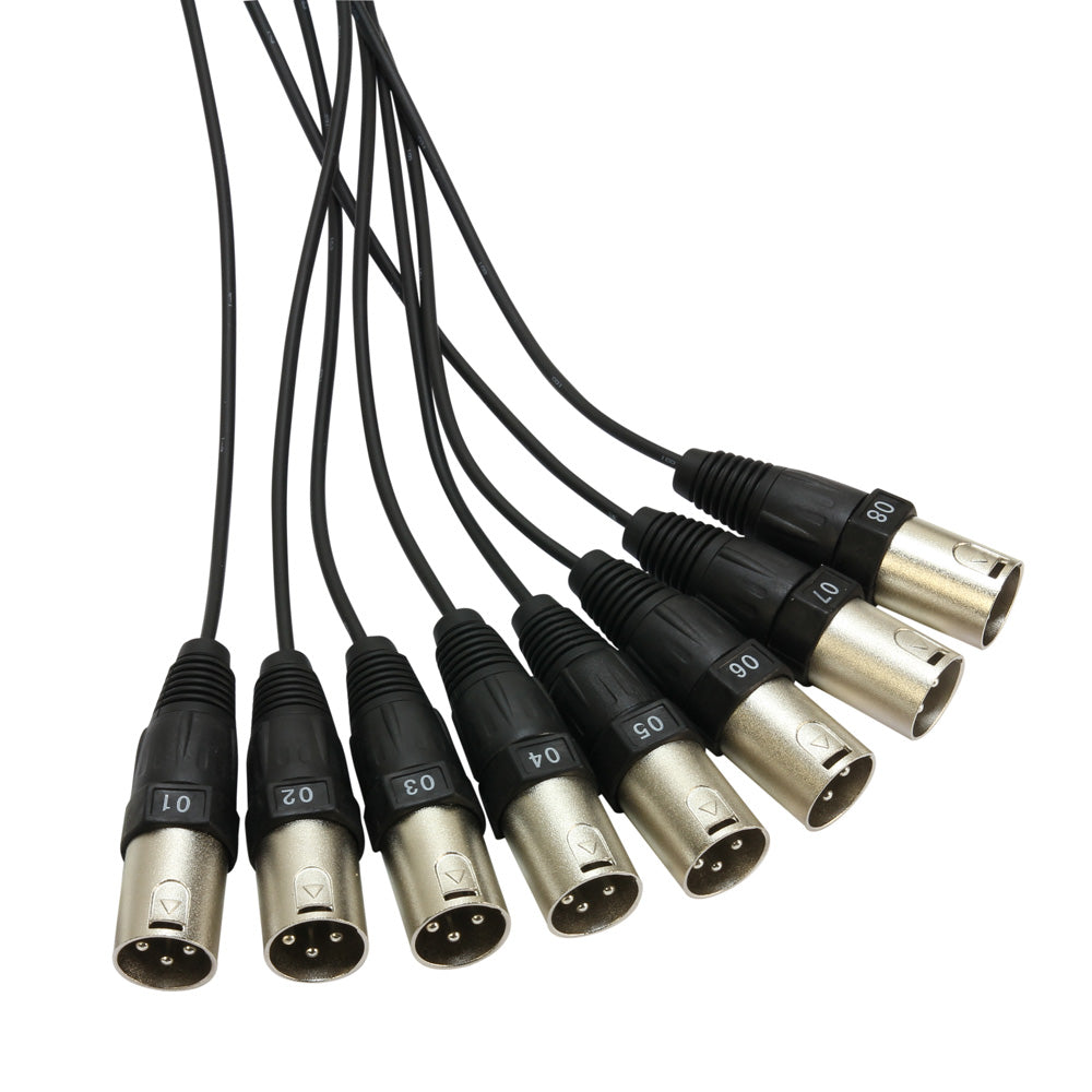 Multicable with Stage Box 8/0 10 m