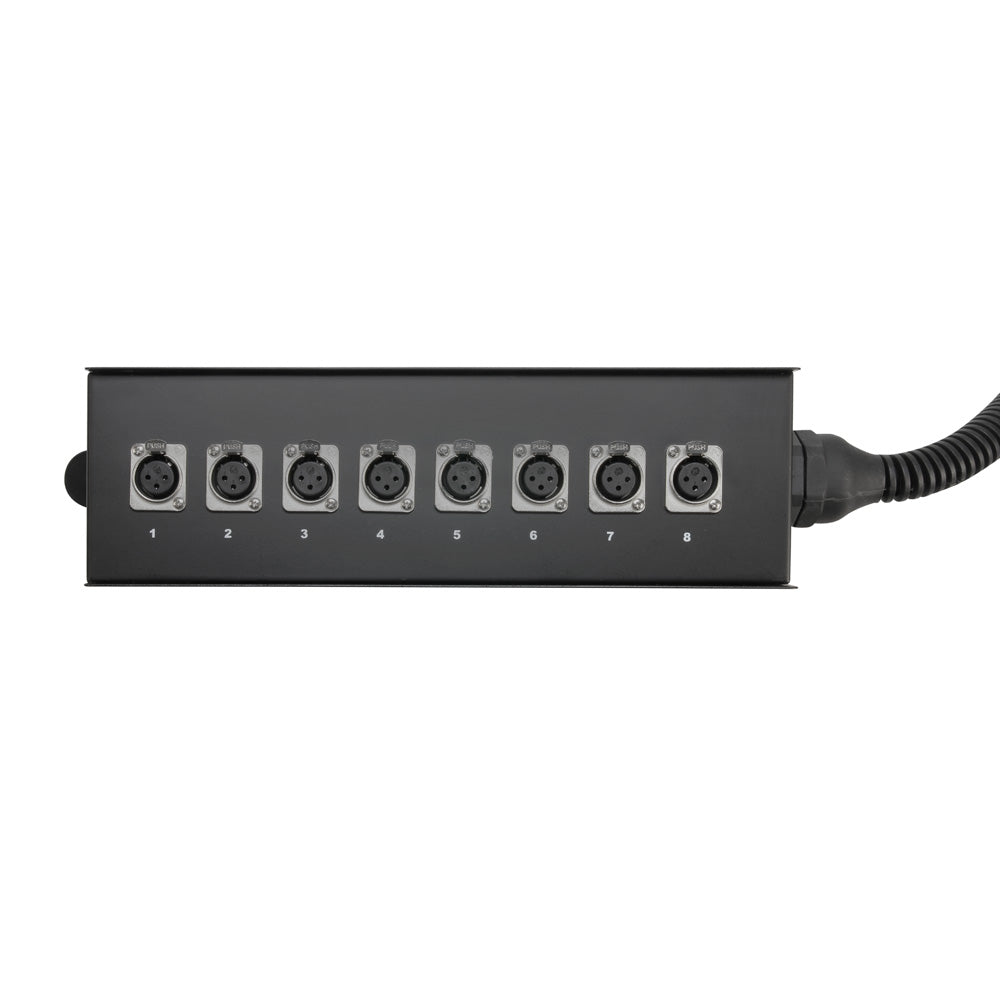 Multicable with Stage Box 8/0 10 m