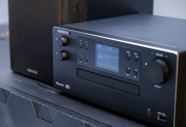 Kenwood M-925DAB-B Mini System with Bluetooth and DAB+ (Black)