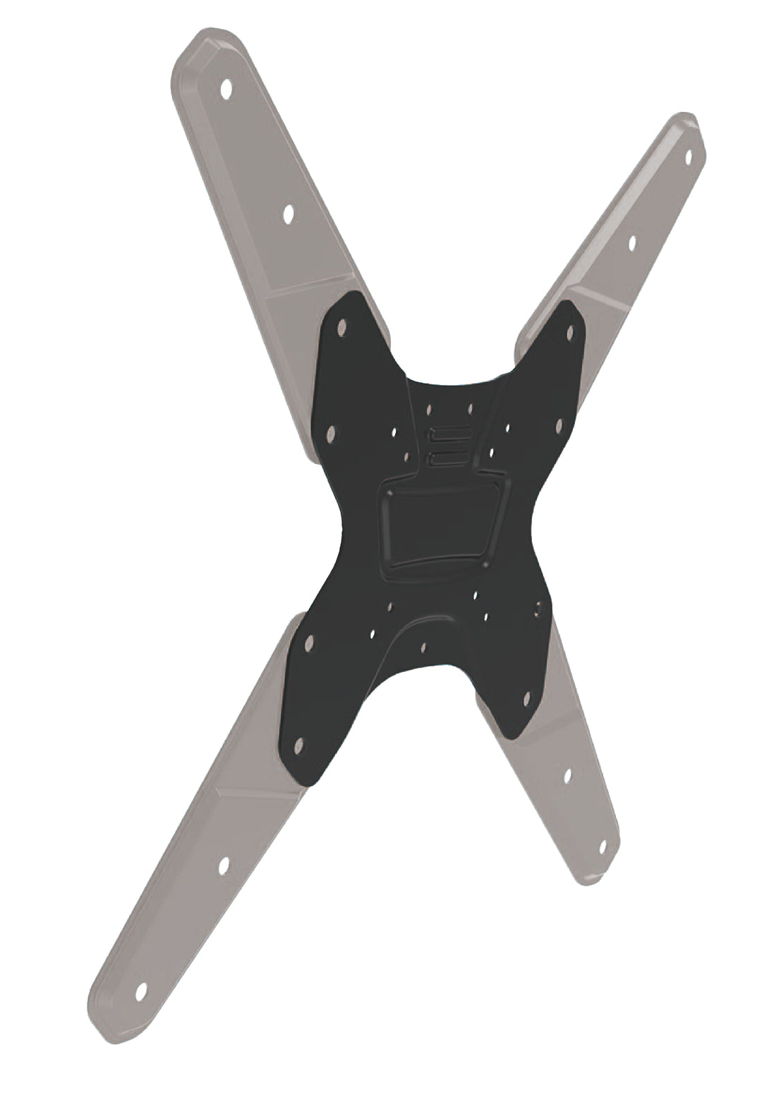 Supporto TV da Parete Completamente Regolabile 26-42 " 30 kg Argento/Nero