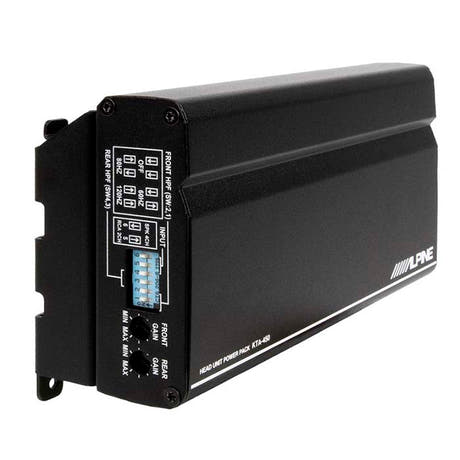 Alpine KTA-450 amplificatore aggiuntivo per ilx-w650bt, W690D