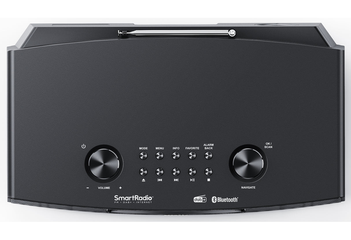 Kenwood CR-ST700SCD-B Internet Radio w. Bluetooth and DAB+ (Black)