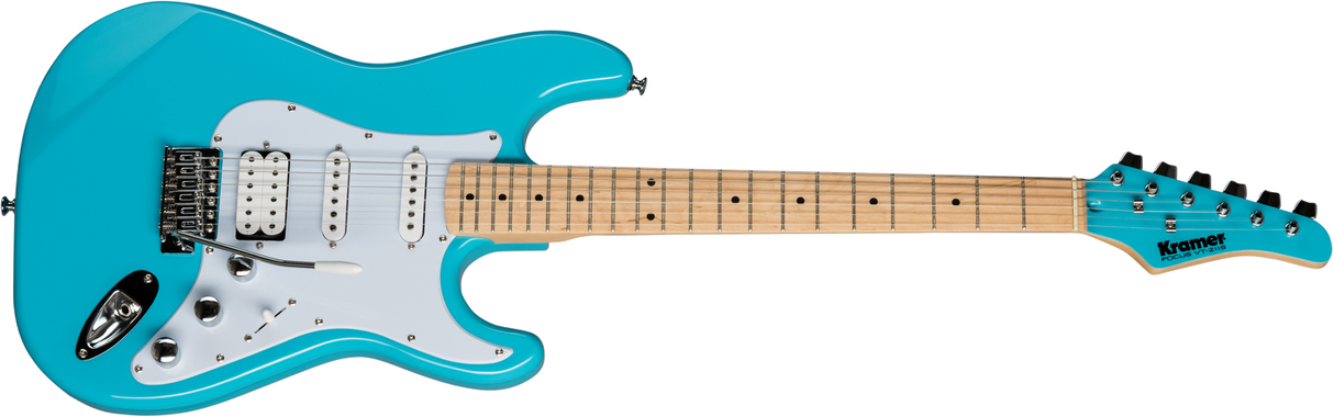 Kramer Guitars Focus VT-211S Electric Guitar (Teal)