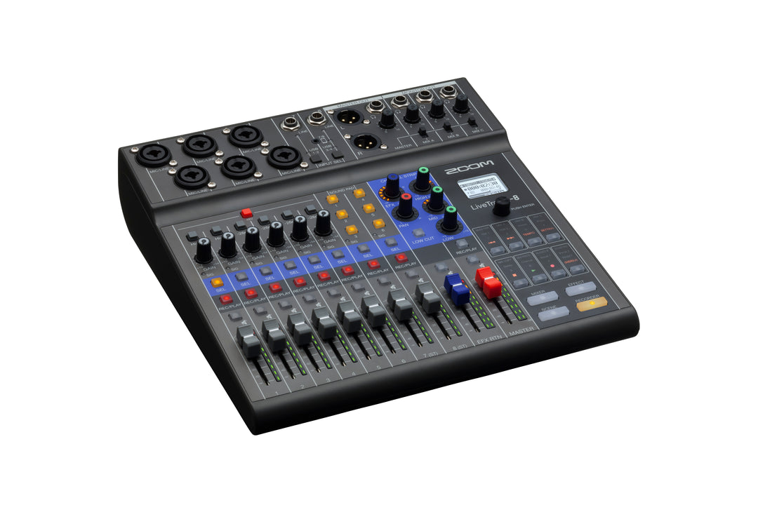 Zoom LiveTrak L-8 Mixer/Interfaccia per Podcast