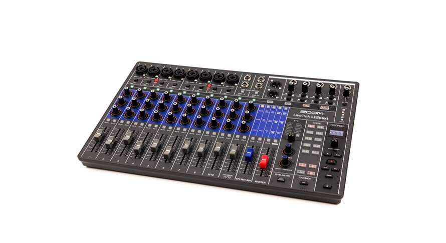 Zoom LiveTrak L12next mixer digitali e registratore