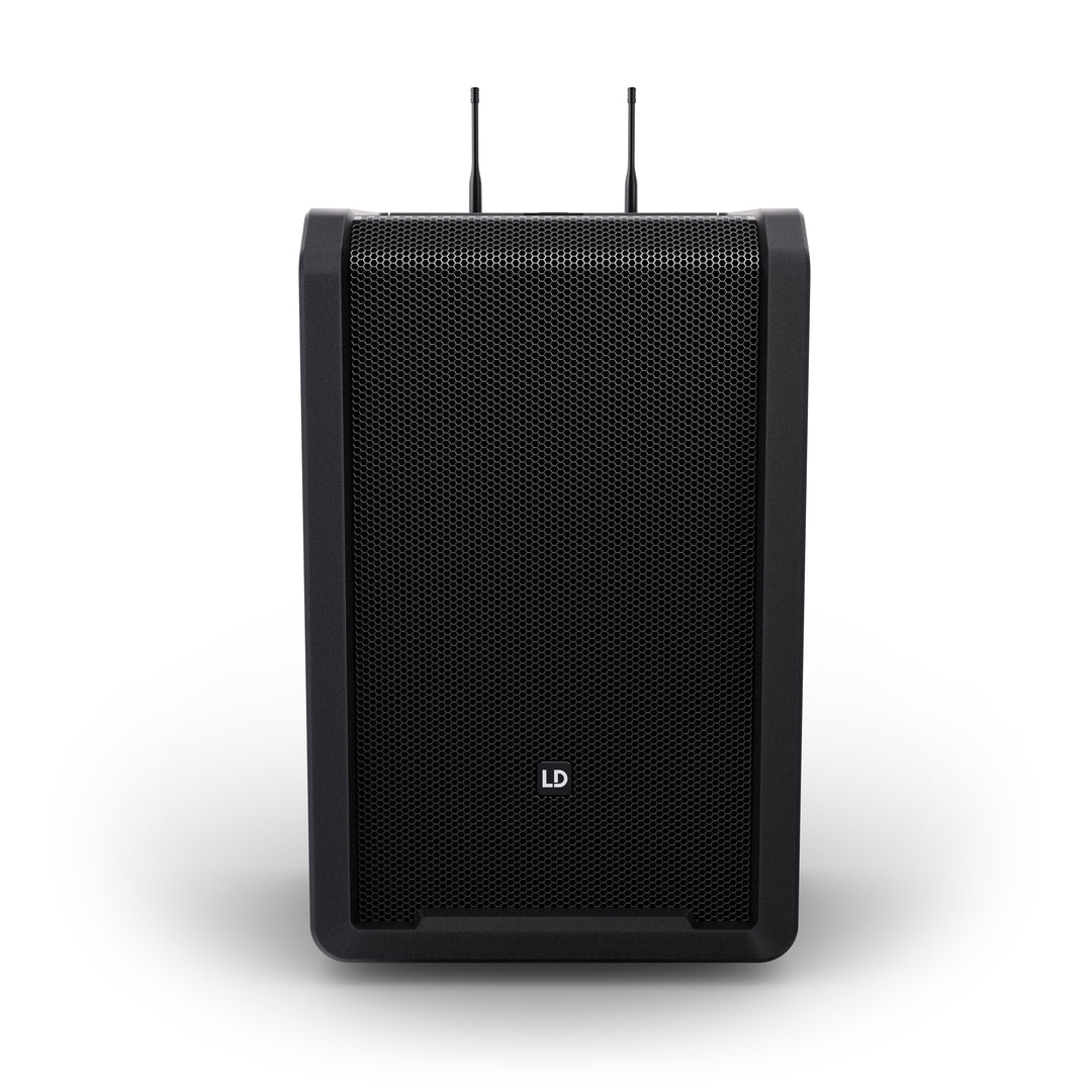LD Systems ANNY® 10 HBH 2 B6 - sistema PA portatile a batteria Bluetooth® da 10" con mixer, 1x microfono palmare wireless e 1x microfono headset (incl. bodypack)