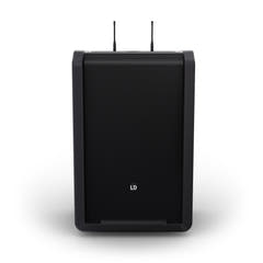 LD Systems ANNY® 10 HHD 2 B5 - Sistema PA portatile alimentato a batteria da 10" con Bluetooth® e mixer, con 2x microfoni palmari wireless