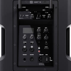 LD Systems ANNY® 10 HHD 2 B5 - Sistema PA portatile alimentato a batteria da 10" con Bluetooth® e mixer, con 2x microfoni palmari wireless