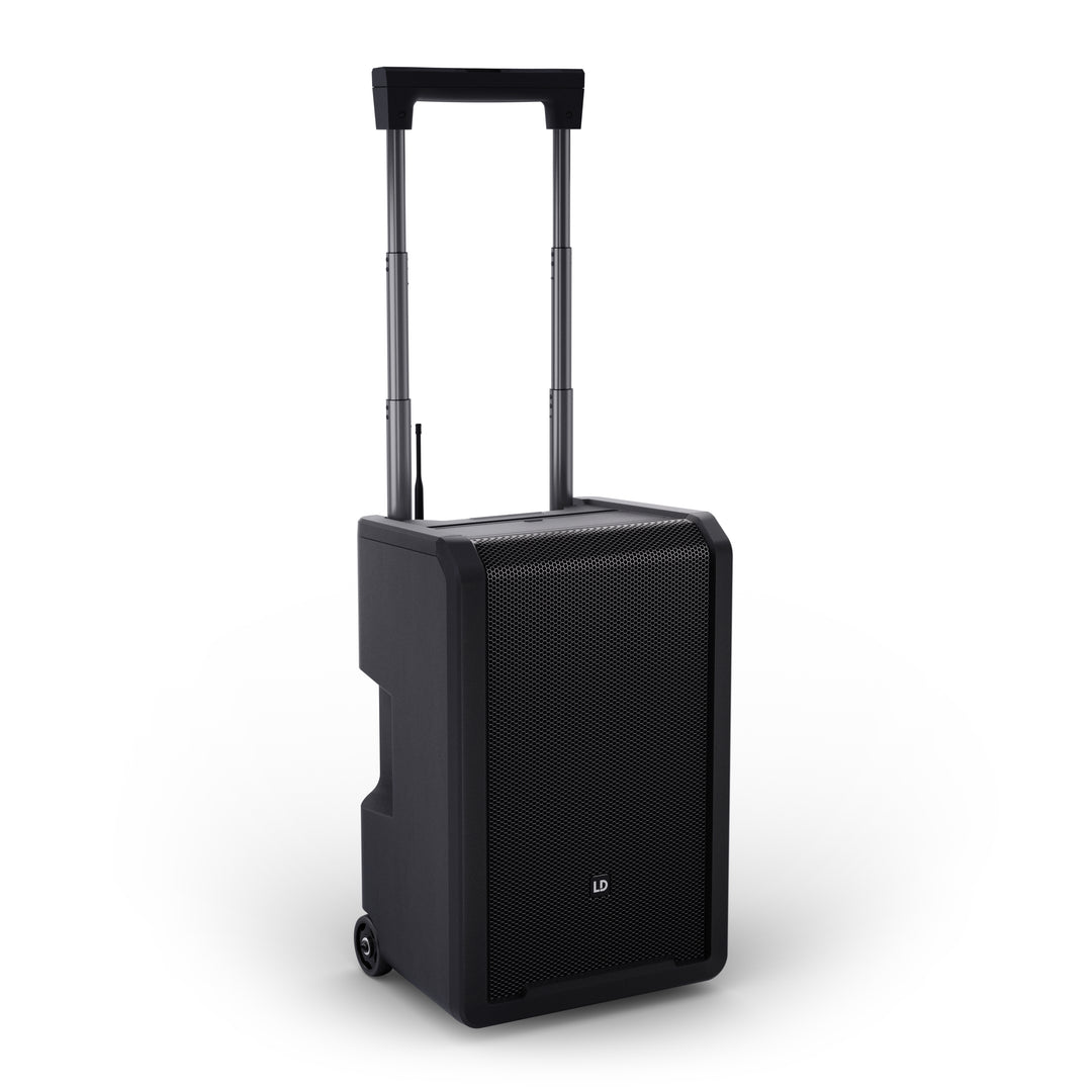 LD Systems ANNY® 10 HHD B5 - 10" bærbart batteridrevet Bluetooth® PA-system med mixer og 1x trådløs håndholdt mikrofon