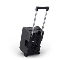 LD Systems ANNY® 10 HHD B5 - 10" sistema PA Bluetooth® portatile alimentato a batteria con mixer e 1x microfono palmare wireless