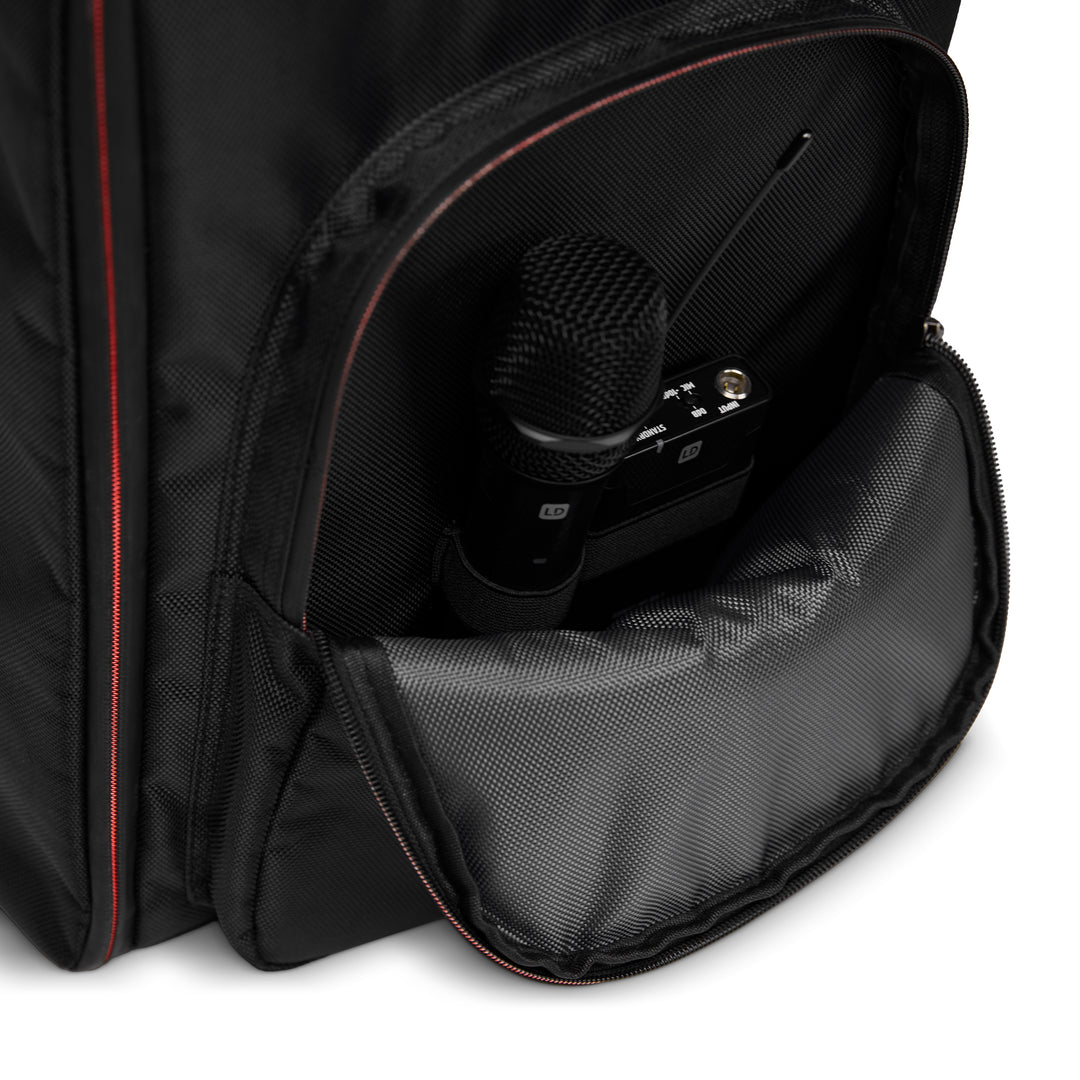 LD Systems ANNY® 8 RYGSÆK - Zaino protettivo per il trasporto e l'utilizzo di ANNY® 8 in movimento