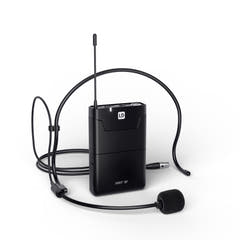 LD Systems ANNY® 8 BPH B5 - Altoparlante PA Bluetooth® portatile alimentato a batteria con mixer e 1x microfono headset (incl. bodypack), Stage Black