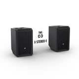 LD Systems ANNY® 8 BPH B8 - Altoparlante PA Bluetooth® portatile alimentato a batteria con mixer e 1x microfono headset (incl. bodypack), Stage Black