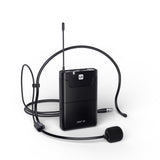 LD Systems ANNY® 8 BPH B8 - Altoparlante PA Bluetooth® portatile alimentato a batteria con mixer e 1x microfono headset (incl. bodypack), Stage Black
