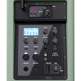 LD Systems ANNY® 8 HHD B5 GN - Bærbar batteridrevet Bluetooth® PA-højttaler med mixer og 1x trådløs håndholdt mikrofon, Adventure Green