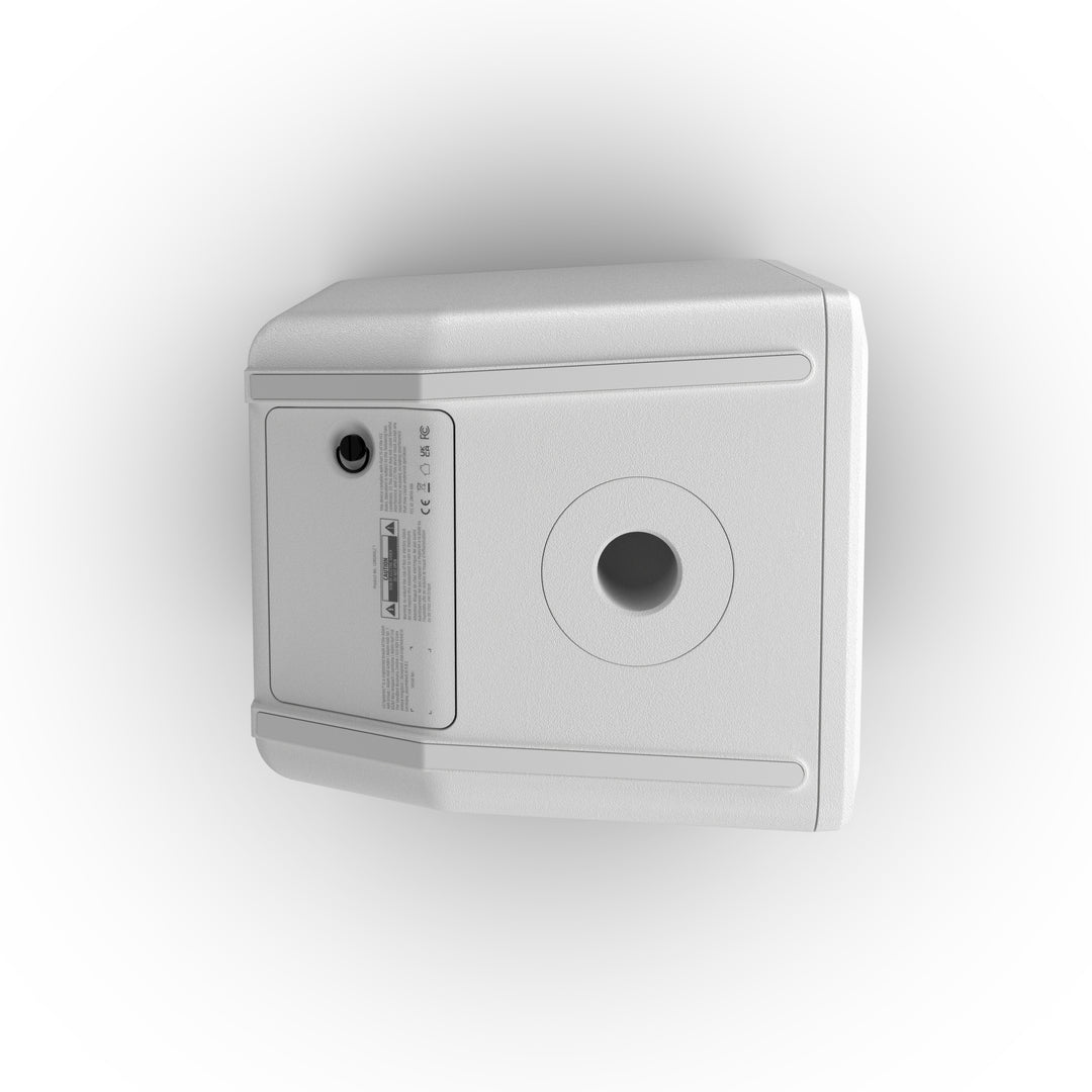 LD Systems ANNY® 8 HHD B6 W - Altoparlante PA Bluetooth® portatile a batteria con mixer e 1x microfono a mano wireless, bianco puro