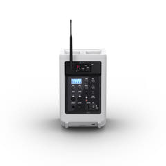 LD Systems ANNY® 8 HHD B6 W - Altoparlante PA Bluetooth® portatile a batteria con mixer e 1x microfono a mano wireless, bianco puro
