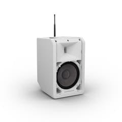 LD Systems ANNY® 8 HHD B6 W - Altoparlante PA Bluetooth® portatile a batteria con mixer e 1x microfono a mano wireless, bianco puro