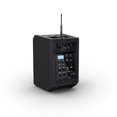 LD Systems ANNY® 8 HHD B8 - altoparlante PA portatile a batteria Bluetooth® con mixer e 1 x microfono palmare wireless, Stage Black