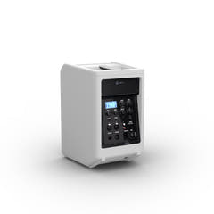LD Systems ANNY® 8 W - Altoparlante PA Bluetooth® portatile alimentato a batteria con mixer, bianco puro