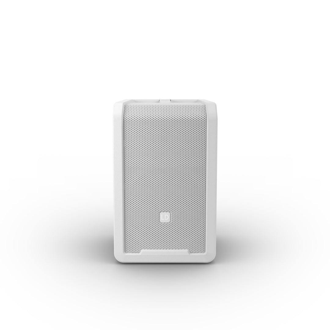 LD Systems ANNY® 8 W - Altoparlante PA Bluetooth® portatile alimentato a batteria con mixer, bianco puro