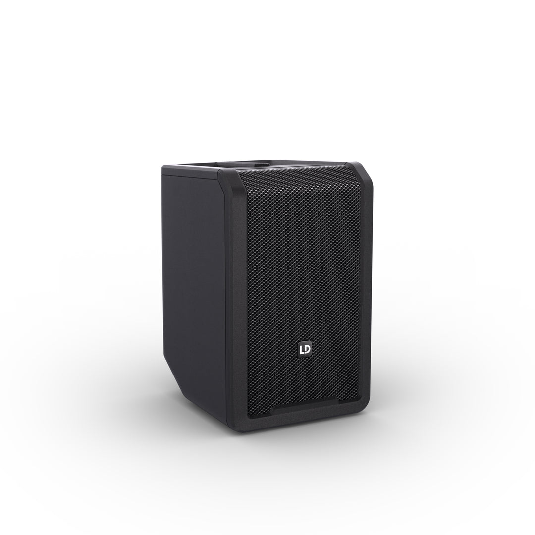 LD Systems ANNY® 8 - Altoparlante PA Bluetooth® portatile alimentato a batteria con mixer, Stage Black