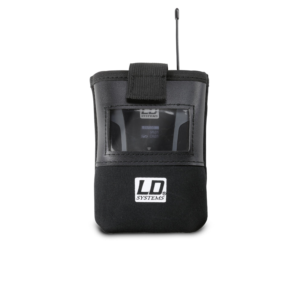 LD Systems BP POCKET 2 - Borsa per trasmettitore bodypack con finestra trasparente