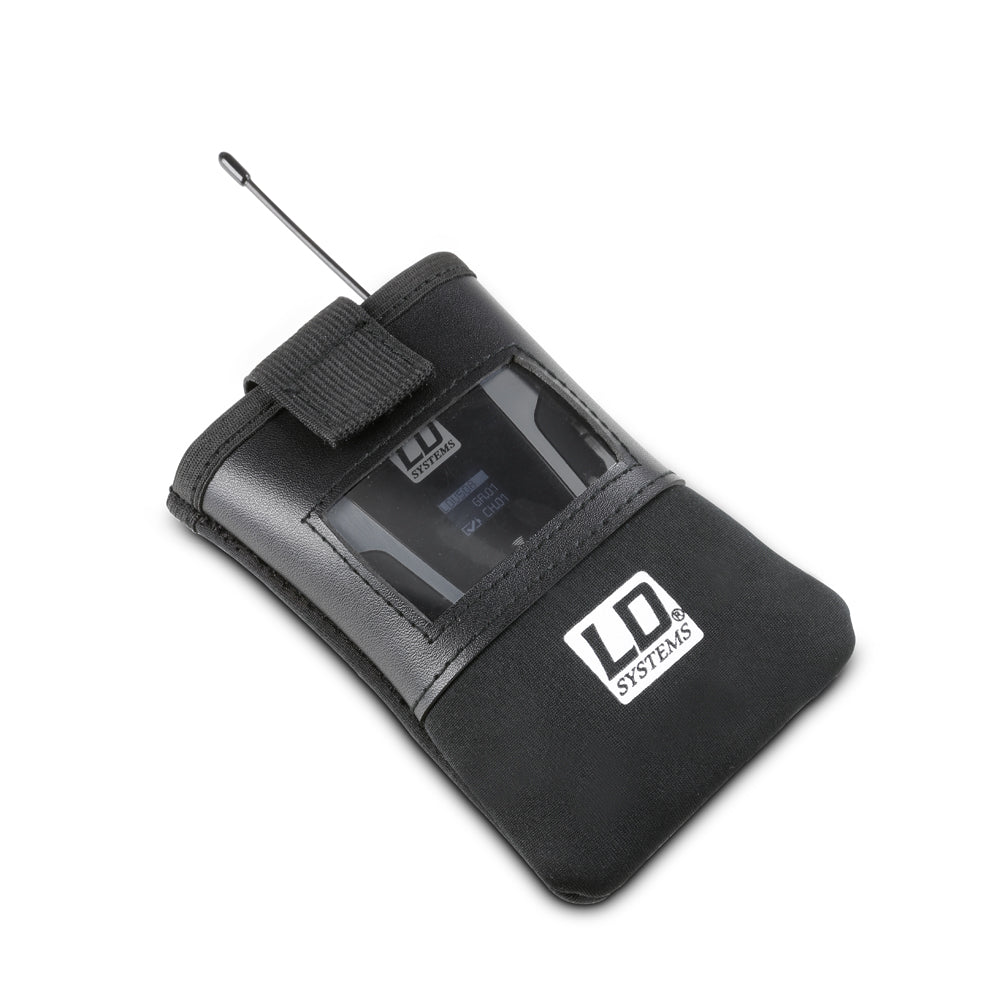LD Systems BP POCKET 2 - Borsa per trasmettitore bodypack con finestra trasparente