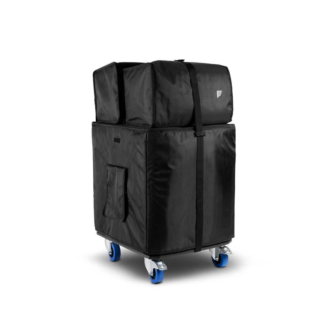 LD Systems DAVE 15 G4X BAG SET - Set di trasporto con base con rotelle e copertura protettiva per DAVE 15 G4X