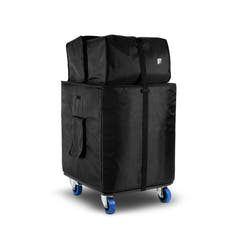 LD Systems DAVE 18 G4X BAG SET - Set per il trasporto con base con ruote e copertura protettiva per DAVE 18 G4X