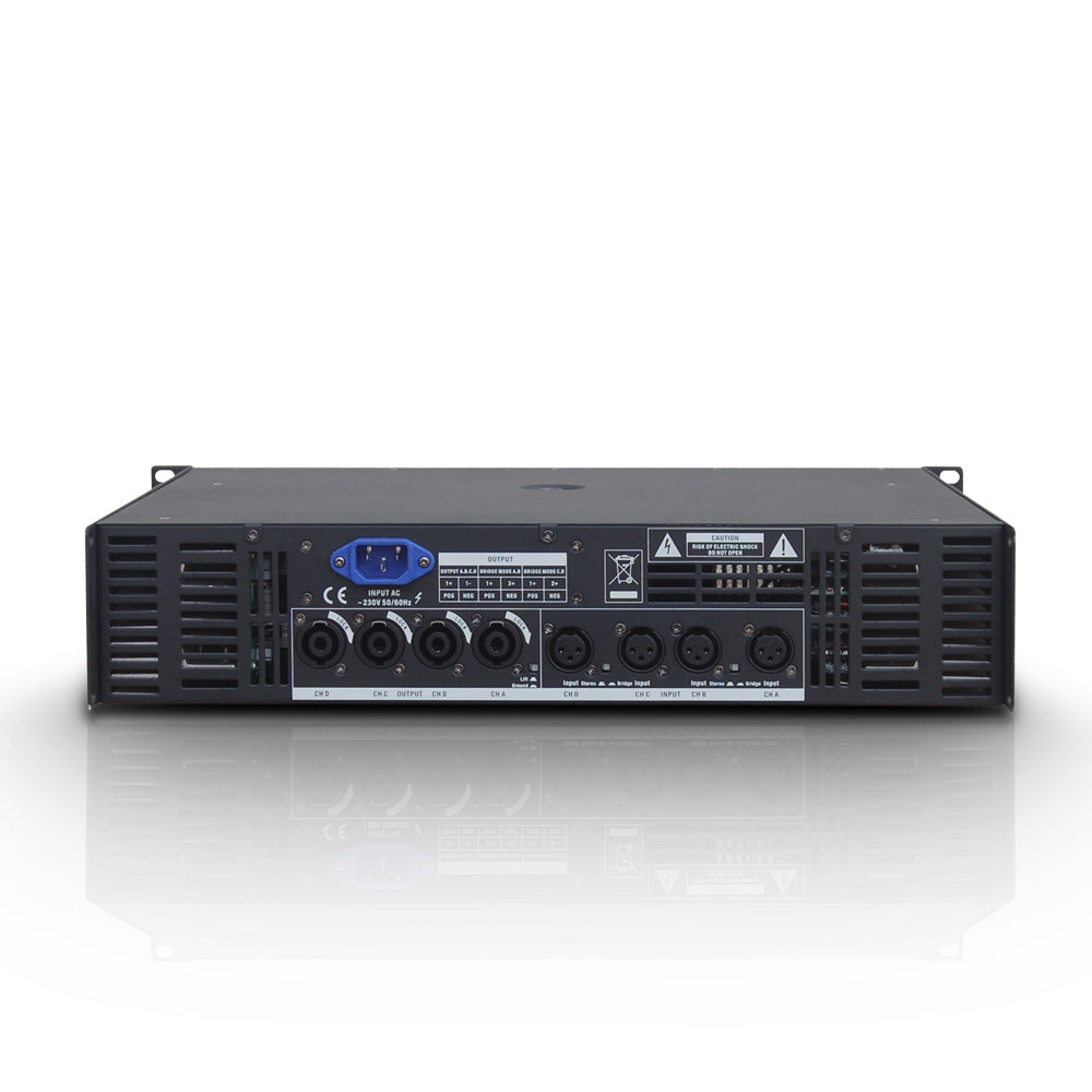 LD Systems DEEP2 4950 - Amplificatore (4x490W, 8 Ohm)