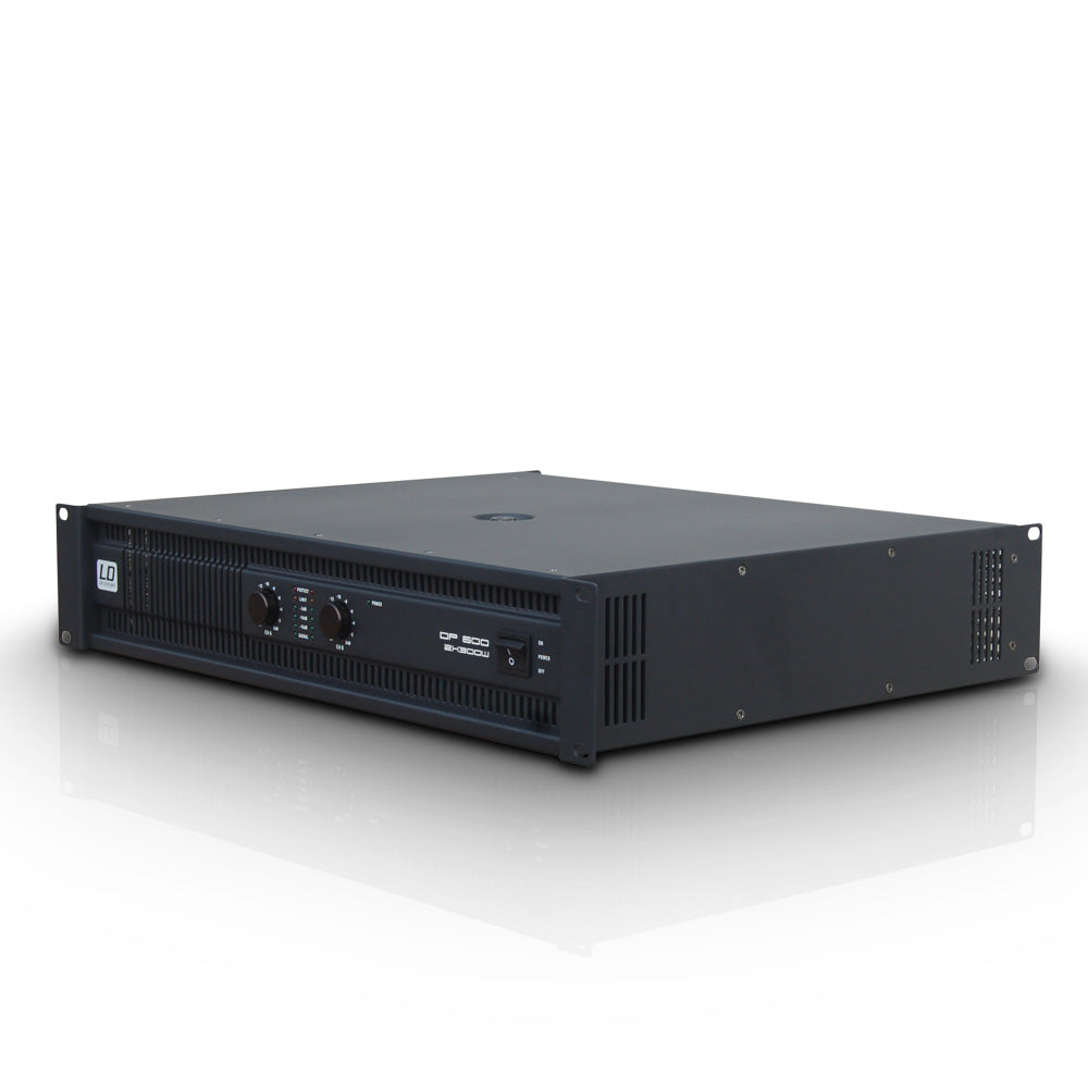 LD Systems DEEP2 600 - Amplificatore di Potenza (2x300W, 8 Ohm)