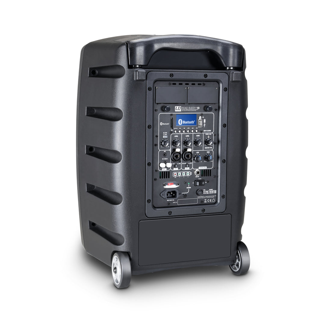 LD Systems ROADBUDDY 10 BASIC - Altoparlante Bluetooth alimentato a batteria con mixer