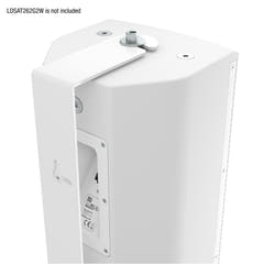 LD Systems SAT 262 G2 WMB W - supporto da parete girevole per LDSAT262G2, bianco