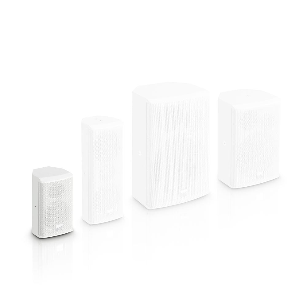 LD Systems SAT 42 G2 Set di Altoparlanti RMS (Bianco, 60W, 8 Ohm)