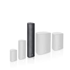 LD Systems SAT 442 G2 - 4 x 4" altoparlante passivo per installazione, nero