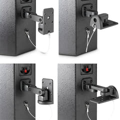 LD Systems SAT 442 G2 - 4 x 4" altoparlante passivo per installazione, nero