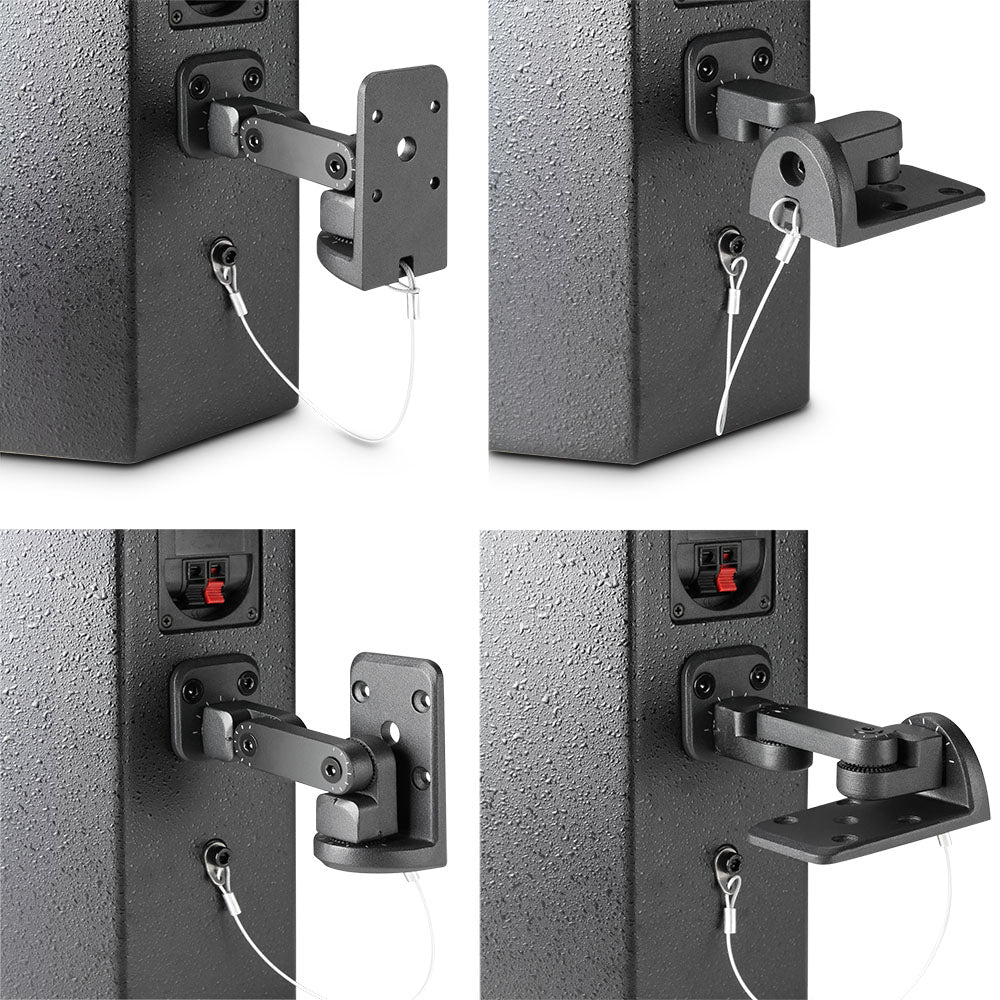 LD Systems SAT 442 G2 - 4 x 4" altoparlante passivo per installazione, nero