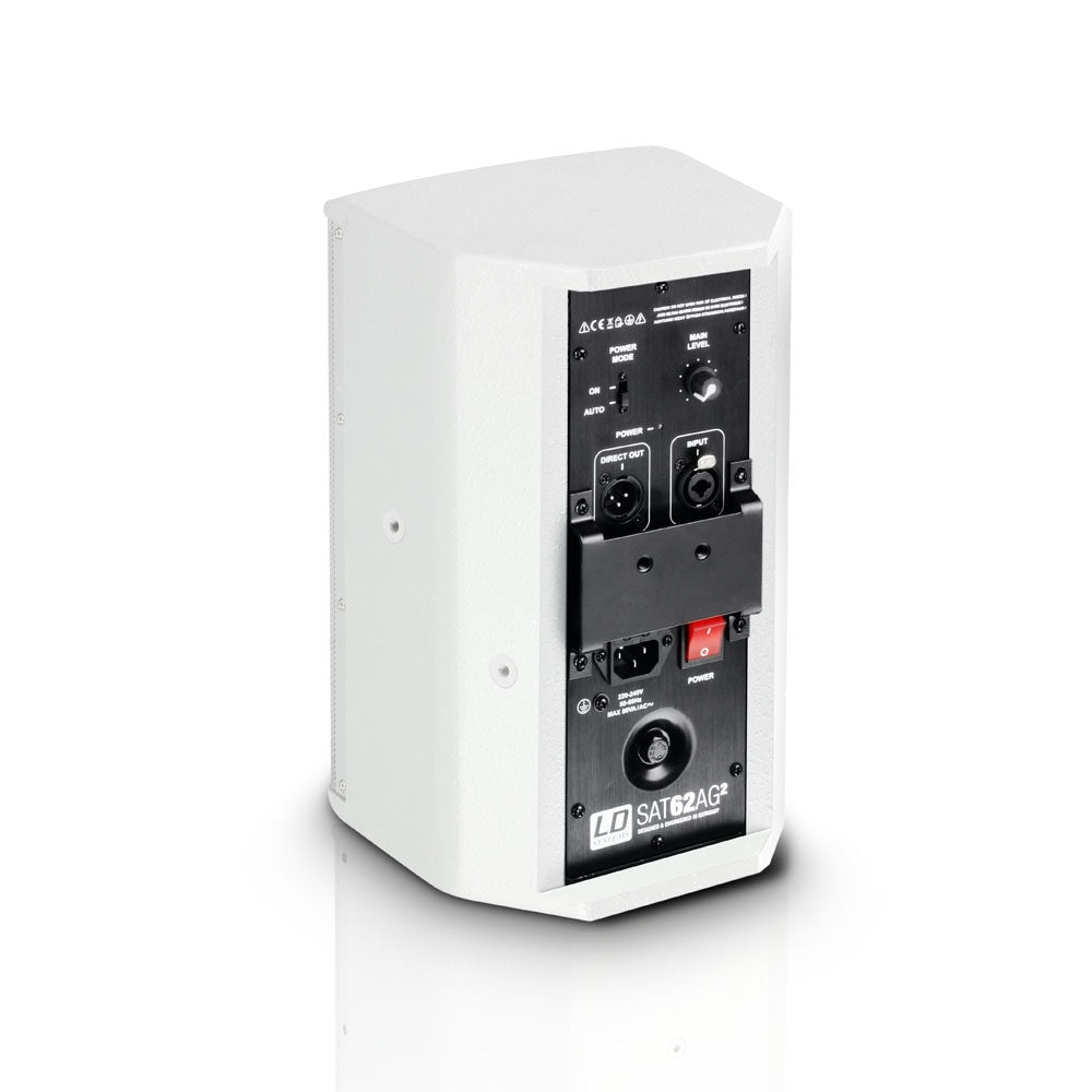 LD Systems SAT 62 A G2 Altoparlante Attivo Bianco