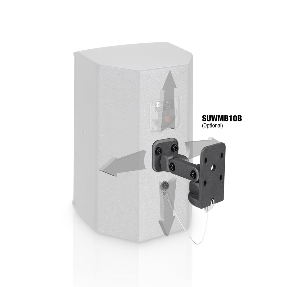 LD Systems SAT 62 G2 Set di Altoparlanti RMS (80W, 8 Ohm)