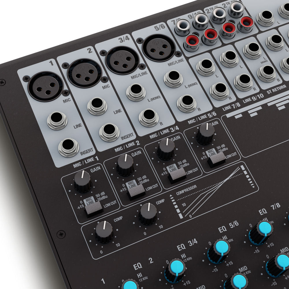 LD Systems VIBZ 10 C – mixer a 10 canali con compressore