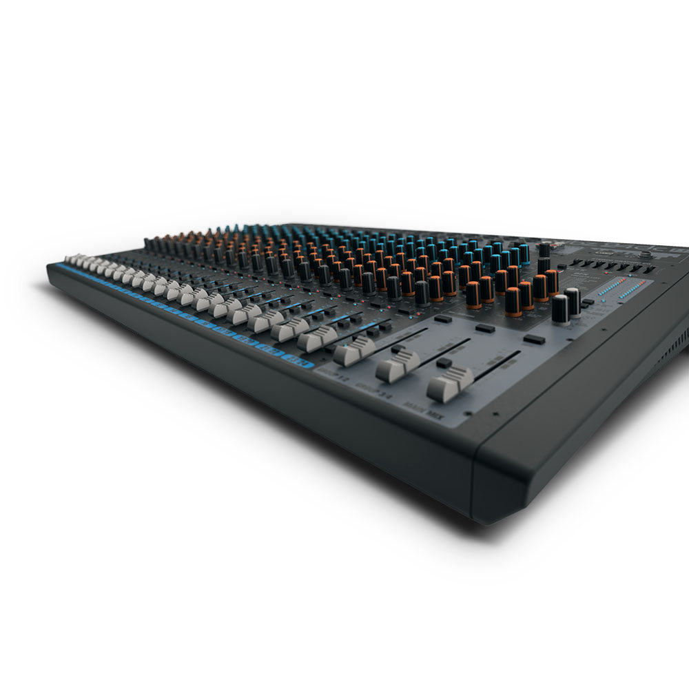 LD Systems VIBZ 24 DC - console mixer a 24 canali con DFX e compressore