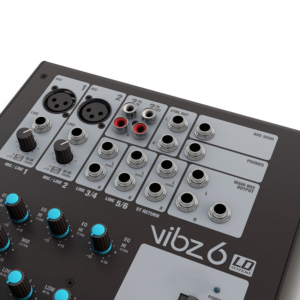 LD Systems VIBZ Mixer a 6 canali