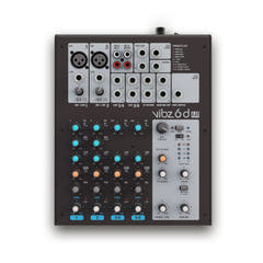LD Systems VIBZ 6 D - Console mixer a 6 canali con DFX