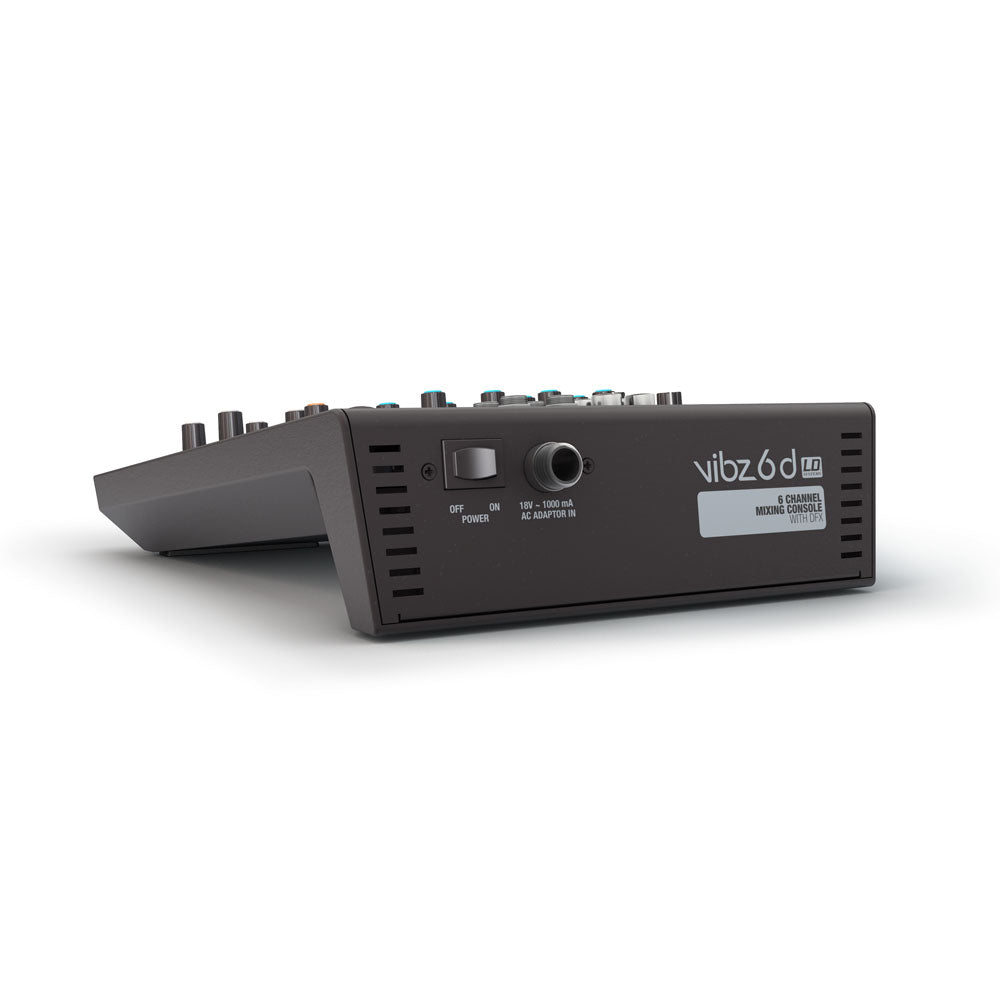 LD Systems VIBZ 6 D - Console mixer a 6 canali con DFX